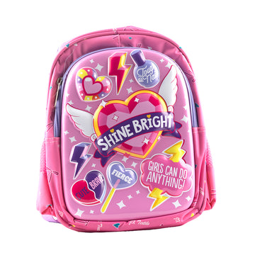 Pink Shine Bright Kids Backpack
