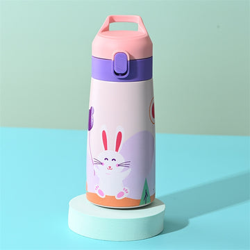 Cute Illustration Vacuum Flask
