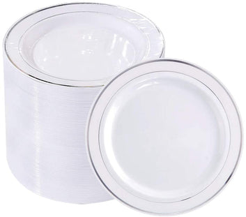Fancy Dinner Set Disposable (Re-Usable) - Set of 60